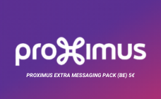 PROXIMUS EXTRA MESSAGING PACK (BE) €5