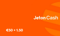 JetonCash  €50 + 1.50