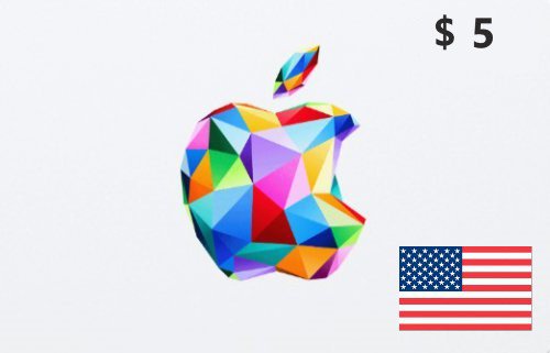 App Store & iTunes USD  $5