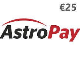 AstroPay  €25 BE + € 2 Transactie