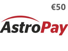 AstroPay  €50 BE + € 3 Transactie