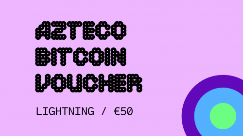 Azteco   €50 lightning voucher