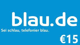 Blau.de €15