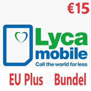 Lyca EU   plus S bundel €15