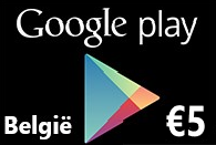 Google Play BE   €5 + €0,50