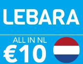 Lebara All in NL €10  ex.