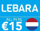 Lebara All in NL €15 ex.