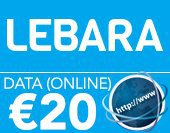 Lebara  5GB €20 (Online) ex.