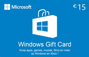 Microsoft Gift Card € 15