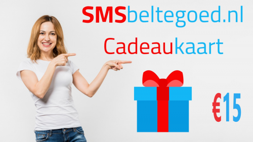 SMS Beltegoed €15
