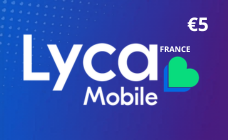 LYCAMOBILE FR €5
