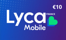 LYCAMOBILE FR €10