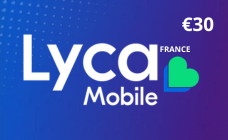LYCAMOBILE FR €30