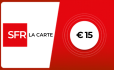 SFR LA CARTE FR €15