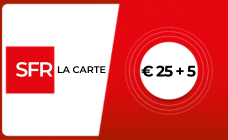 SFR LA CARTE FR €25 + €5
