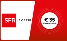 SFR LA CARTE FR INTERNET €35