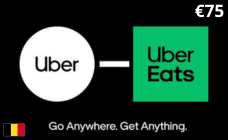 UBER & UBER EATS (BE) €75