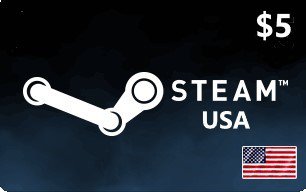 Steam USA  $5 