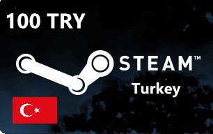 Steam Turkey 100 TRY