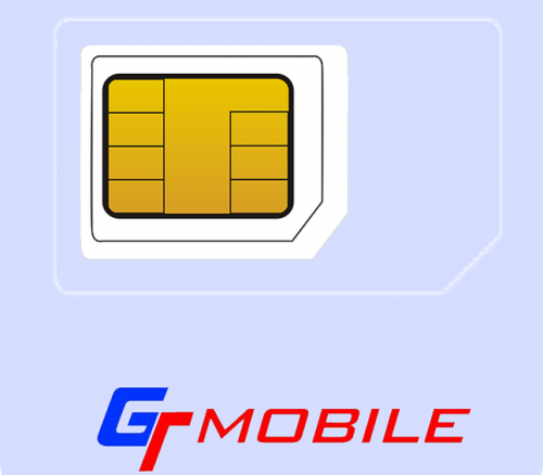 Simkaart GT-Mobile  € 7.50+ €7.50