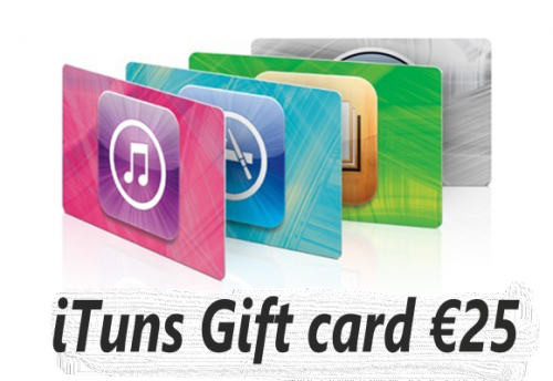 App Store & iTunes BE €25
