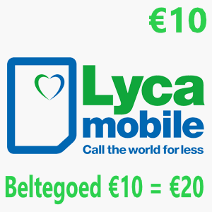 Lyca Mobile €10