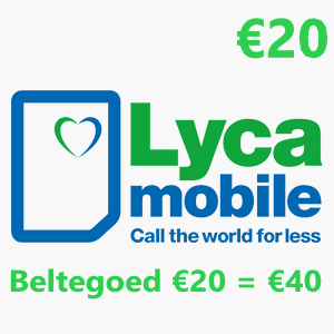Lyca Mobile €20