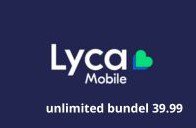 Lyca Unlimited  €39.99