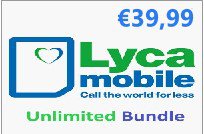 Lyca Unlimited Bundel €39.99