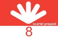 Scarlet BE €8
