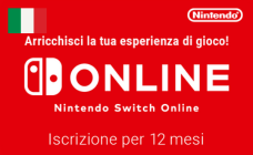 Nintendo Switch 12 months Italy