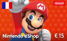 Nintendo eShop code €15 France