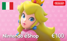 Nintendo eShop digital code €100 Italy