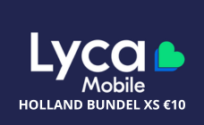 LYCA  HOLLAND  BUNDEL     XS €10