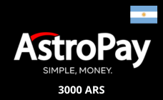 AstroPay  3000 Argentijnse peso