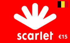 Scarlet BE €15