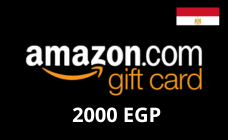 Amazon  Gift Card  2000 EGP EGYPT