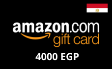 Amazon  Gift Card  4000 EGP EGYPT