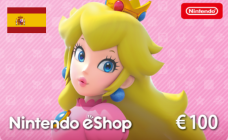 Nintendo  eShop digital code €100 Spain