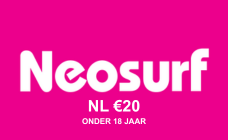NeoSurf   €20 NL onder 18 jaar