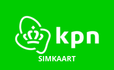 KPN Simkaart + €10,- Beltegoed ( €2,50 + €7,50)