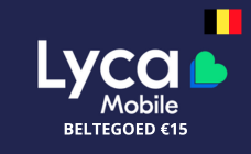 Lycamobile BE  €15