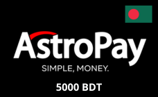 AstroPay  5000 BDT Bangladesh taka