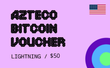 Azteco    $50 lightning USD $