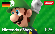 Nintendo  eShop code €75 Germany