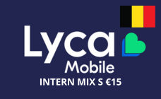 Lycamobile International M S  Belgie €15