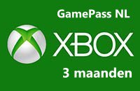 XBox 3 maanden GamePass NL